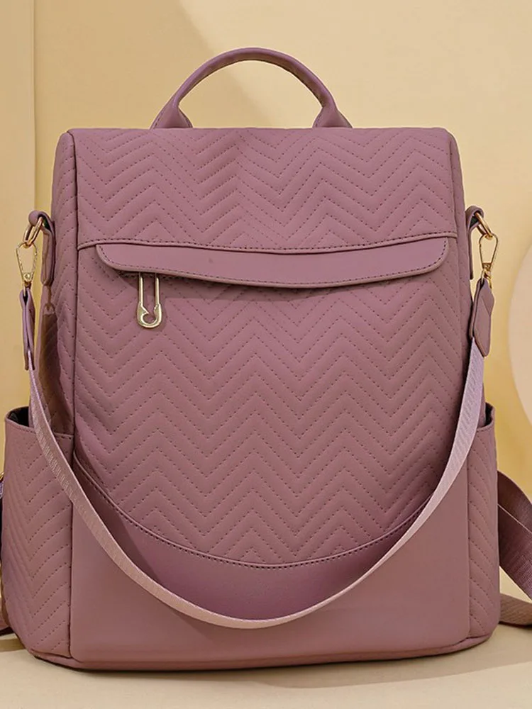 Fashion New Women Casual Large-capacity Backpack Shoulder Work Handbags Trend Female Simple Single Shoulder Bag Backpacks Bolsa