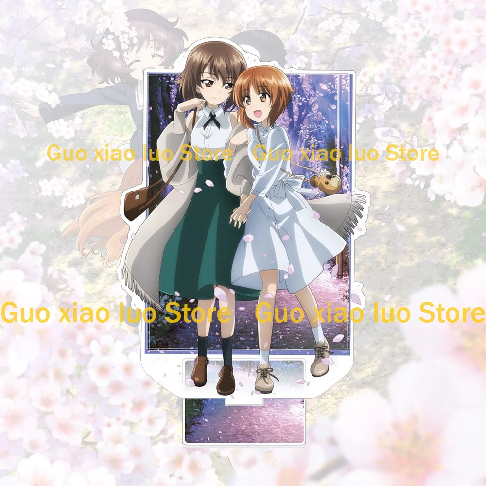 متجر أنيمي الطرفية للفتيات وبانزر داس نهائي ميهو نيشيزومي وأليس شيمادا إريكا ميكا تاريخ لباس غير رسمي Ver حامل أكريليك