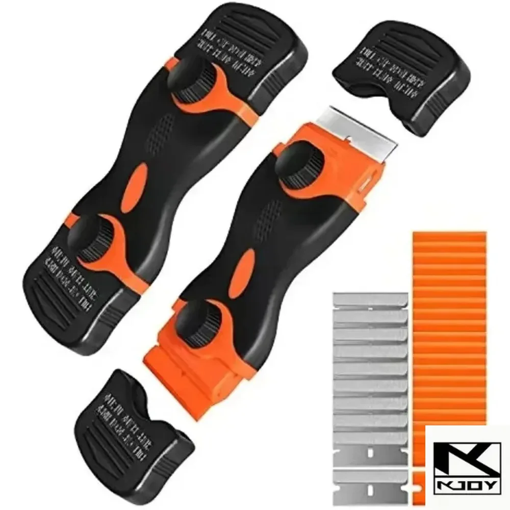 

kkjoy Car Sticker Remover Tool Two Blades Scraper for window cleaning