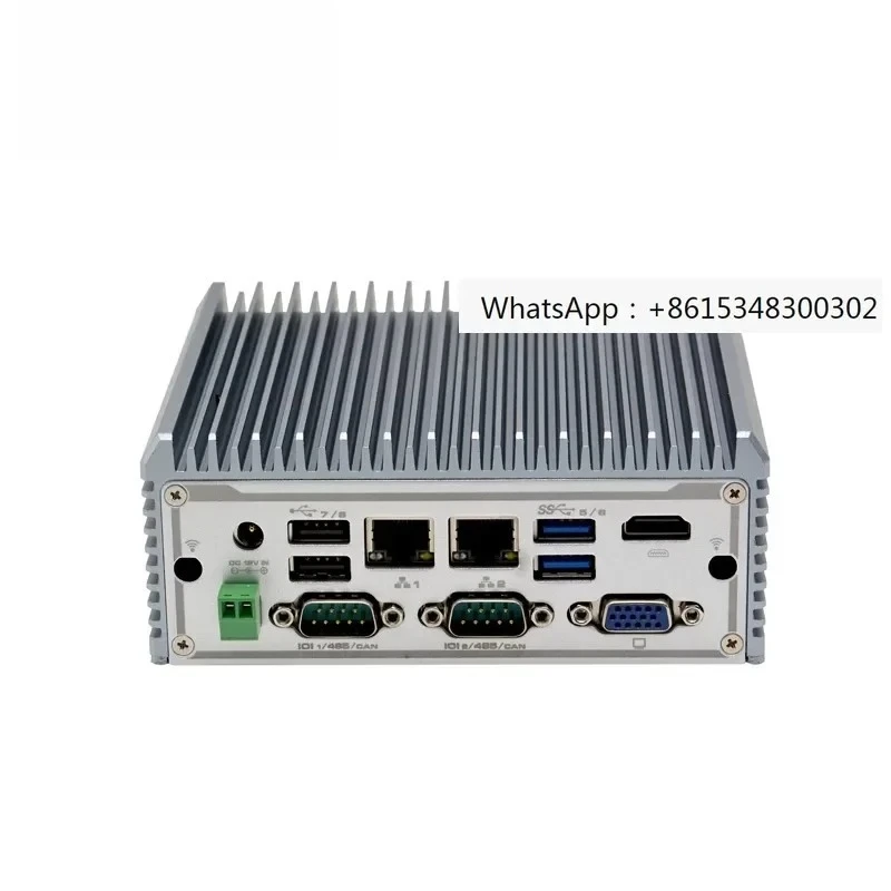 C4350S-V X86 dual network dual string 485/CAN J4125 industrial control host 10/8/6th generation fanless micro industrial box