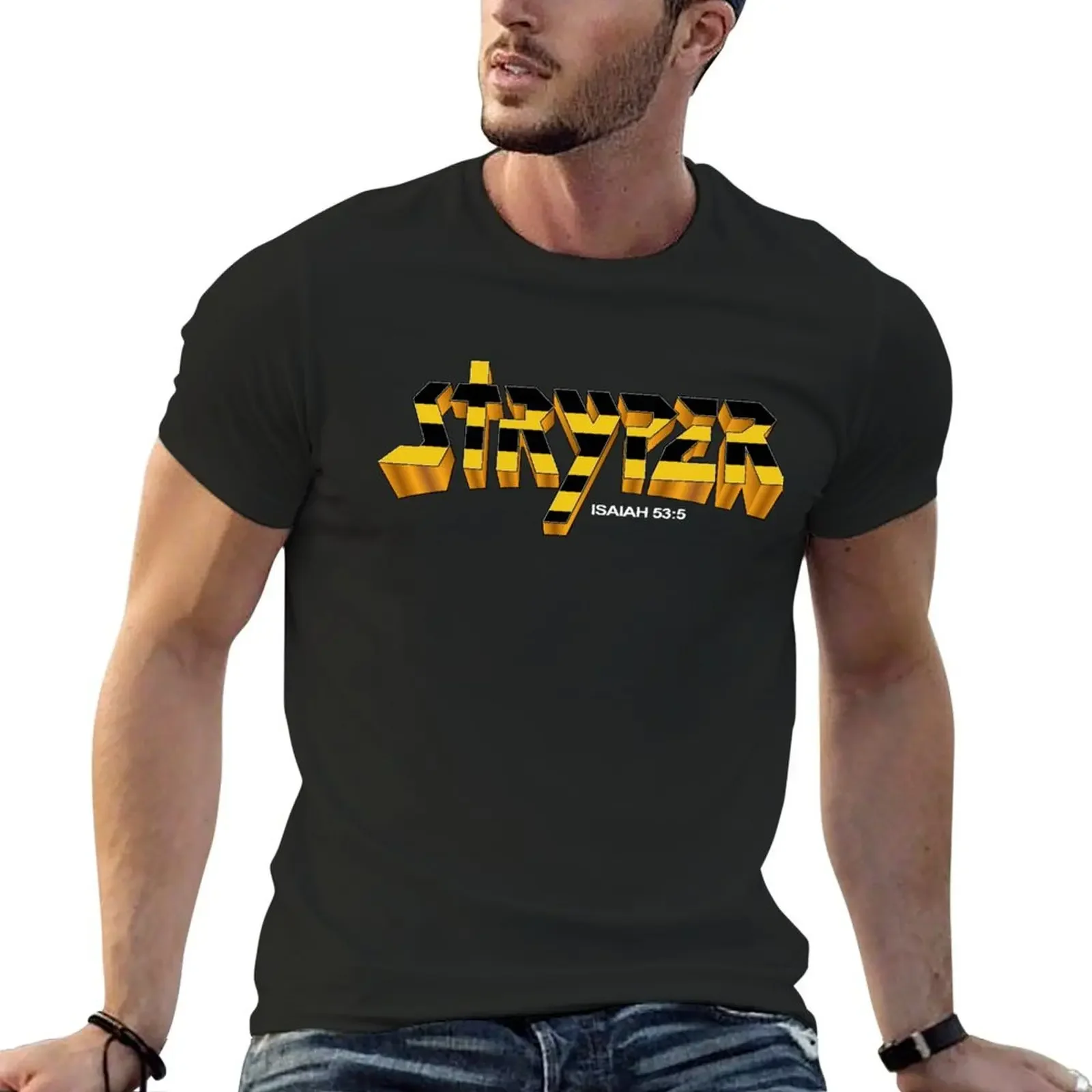 Stryper - Logo T-Shirt cute clothes blacks cute tops t shirts for men cotton