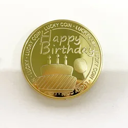 Commemorative Medal, Festival Celebration, Lucky Coin, Happy Birthday Commemoration