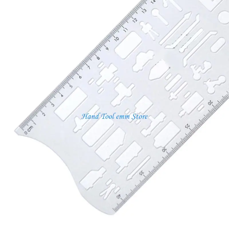 h37f-multifunctional-geometric-stencils-drawing-accident-scene-templates-with-measuring-ruler-geometric-drawing-templates