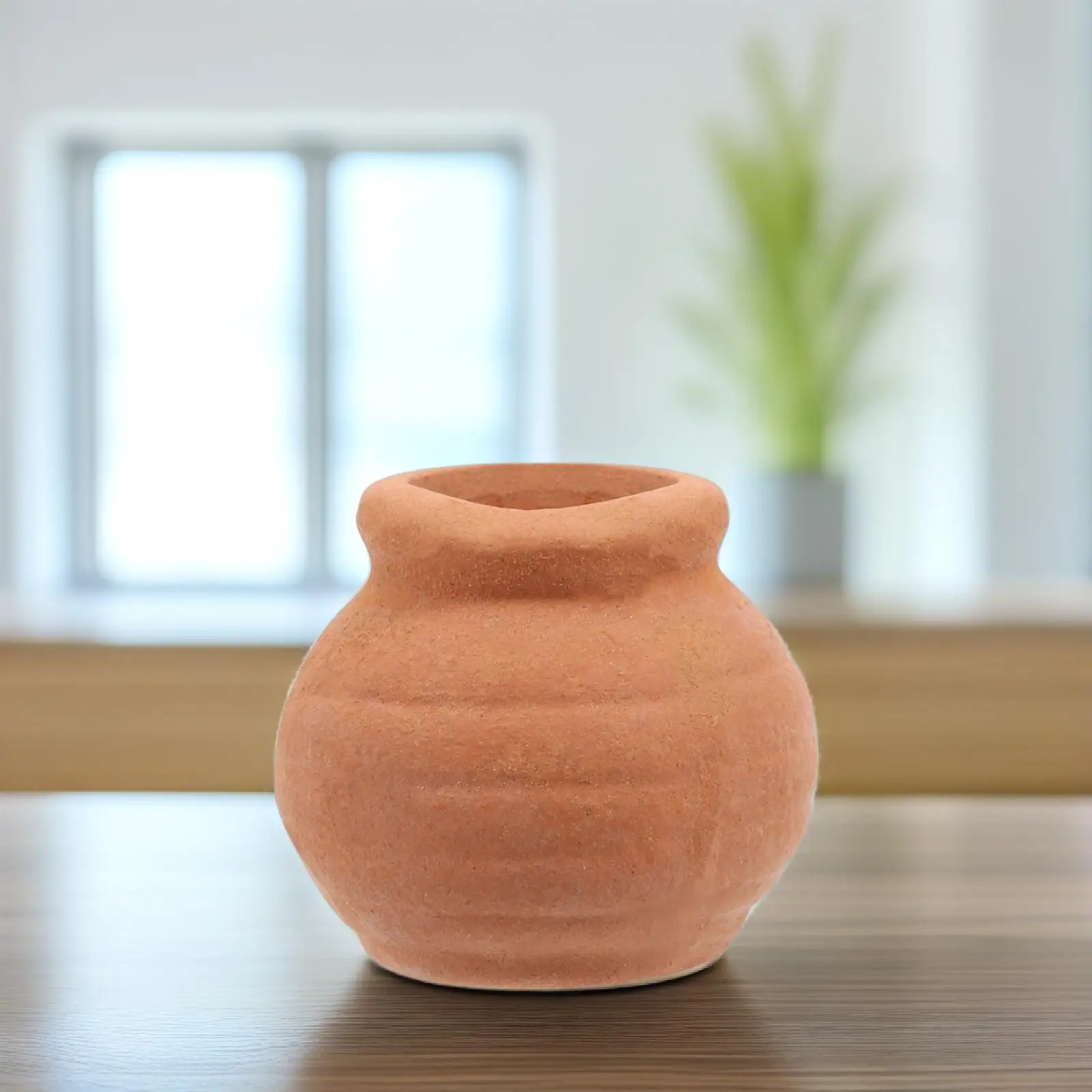 4 Pcs Mini Ceramic Flower Pots Small Round Basin for Plants Succulent Cactus Planter Nursery Clay Pot Gardening