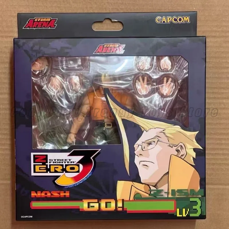 [In Stock] Arena Storm Original Toy Street Fighter ZERO3 NASH SFSA05 1/12 Action Figure Collection Toy Model
