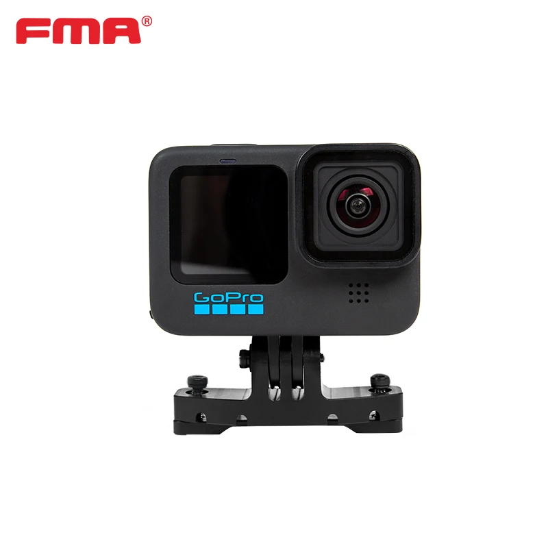 

TB1499 Action Camera Mount for F1/F5 Face Masks,Stable and No Shaking Hunting Outdoor Sports Paintball Game Accessories