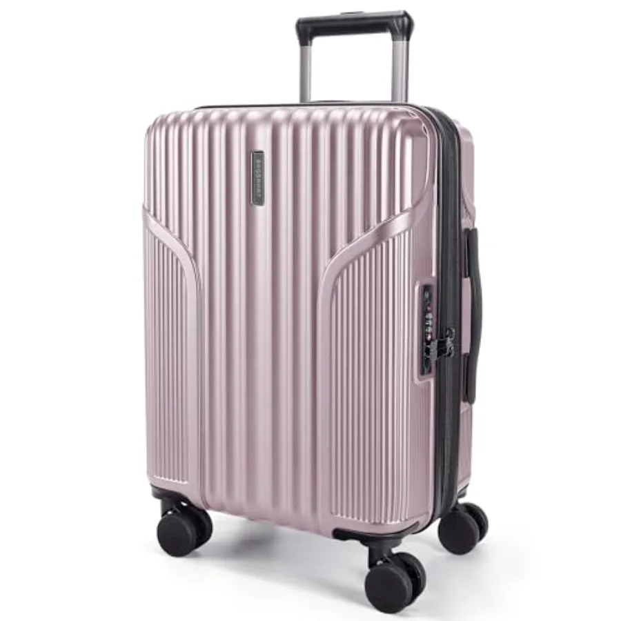 

Carry On Luggage 22x14x9 Airline Approved, luggage with Spinner Wheels, 20 Inch Expandable Hardside Carry On Suitcase with TSA