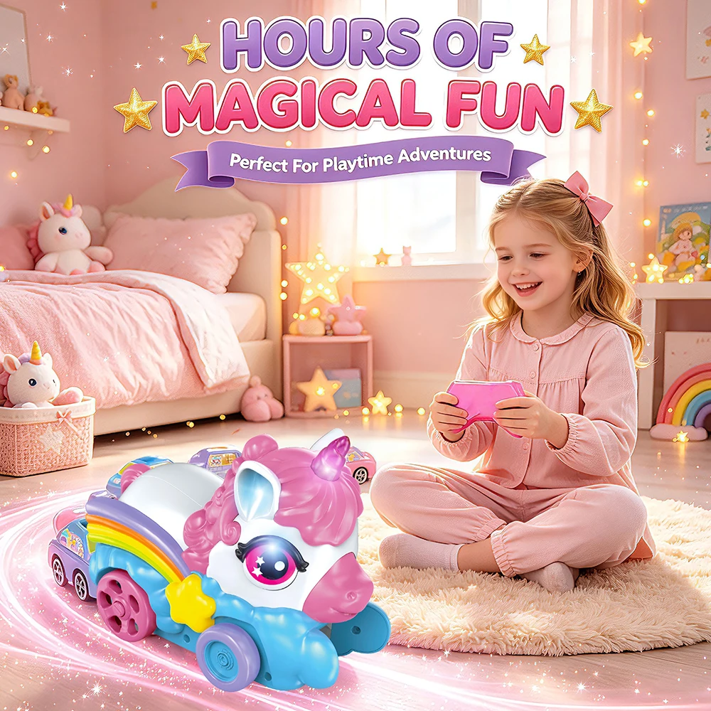 2Pcs Unicorn Remote Control Ca - Kids Outdoor Easter Gifts recension och pris