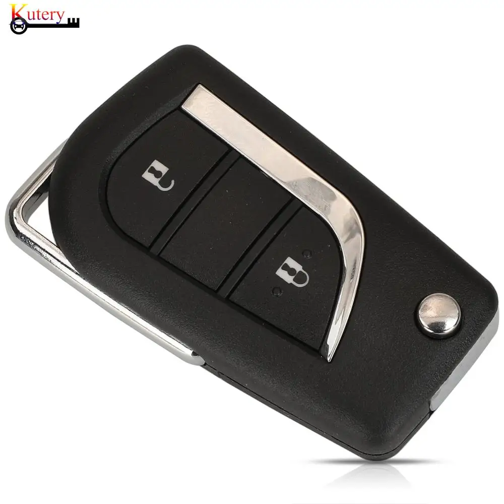 jingyuqin zdalny inteligentny kluczyk samochodowy dla Toyota Aygo brytyjski Corolla Verso Peugeot Citroen 433MHz ID-G/H(8A) Chip 2/3 przyciski VA2