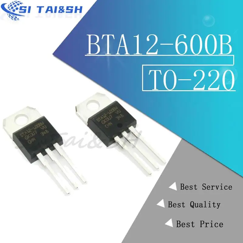 

Si Tai&SH 10PCS BTA12-600B BTA12-600 BTA12 new and original Data system