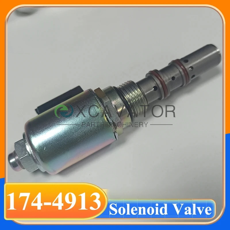 

174-4913 1744913 Электромагнитный клапан экскаватора для машины 966G 980H 950G 962G Соленоид