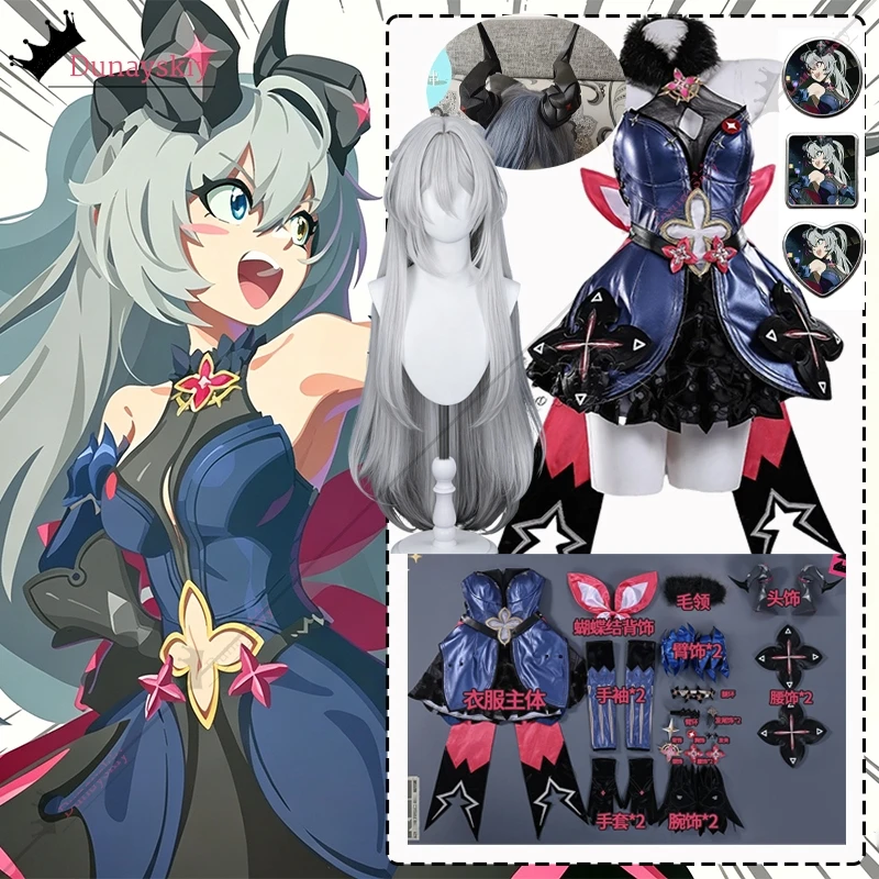 Anime Cosplay Zzz - Zenless Zone Zero Lindverne Sunbringer Cosplay