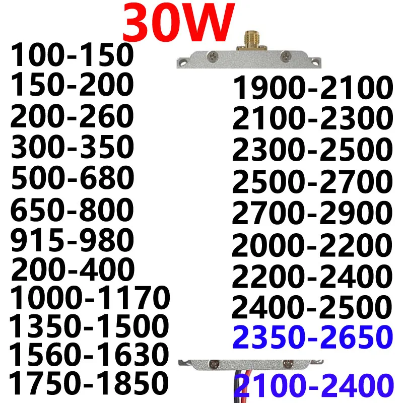 

30W M o d u l e generator Internet of things development board Customizable frequency bands SMA interface