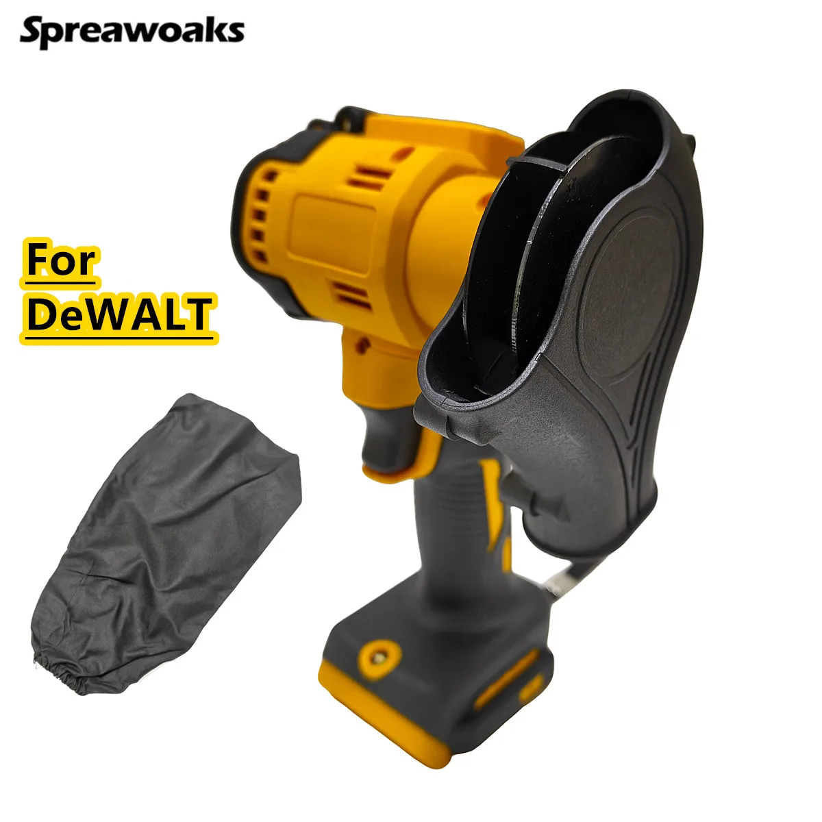 For DEWALT 20V Battery Cordless Electric Scraping Machine Bark Scraper Brushless Fruit Tree Bark Peeler With Sawdust Collection