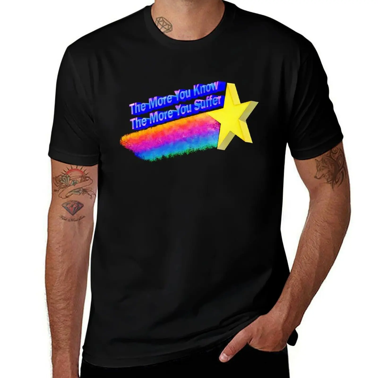 Plus vous savez, plus vous souffrez - T-shirt anti-transpiration pour l'entraînement