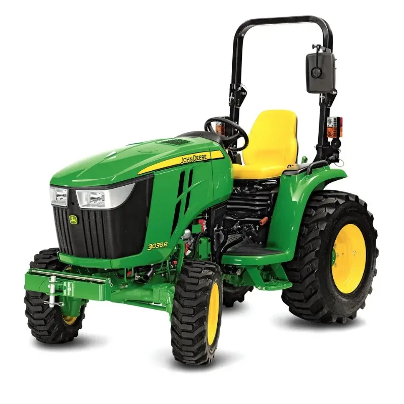 Multifunctional Small Farm 1026R Tractor Green Clutch Belt Key Cylinder Engine Powerful