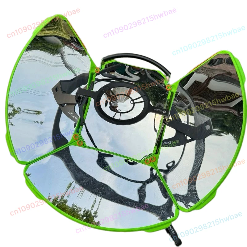 

American SOLSOURCE Portable Outdoor Solar Cooker, Travel Camping Foldable, Can Boil Water for Cooking