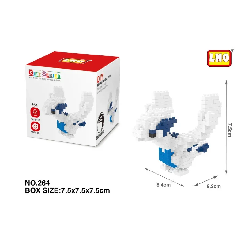 Nieuwe 9 Stijlen Micro Brick Diy Mini Bouwstenen Figuren Speelgoed Voor Kinderen