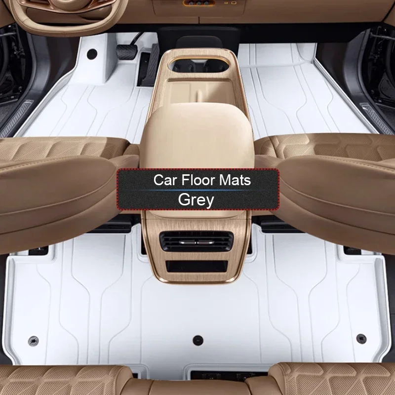 For EXEED EXLANTIX ET 2025-PresentCustom Nappa Leather Anti-Slip Car Foot Protect Mat Auto Luxury Waterproof Floor Pad Accessory