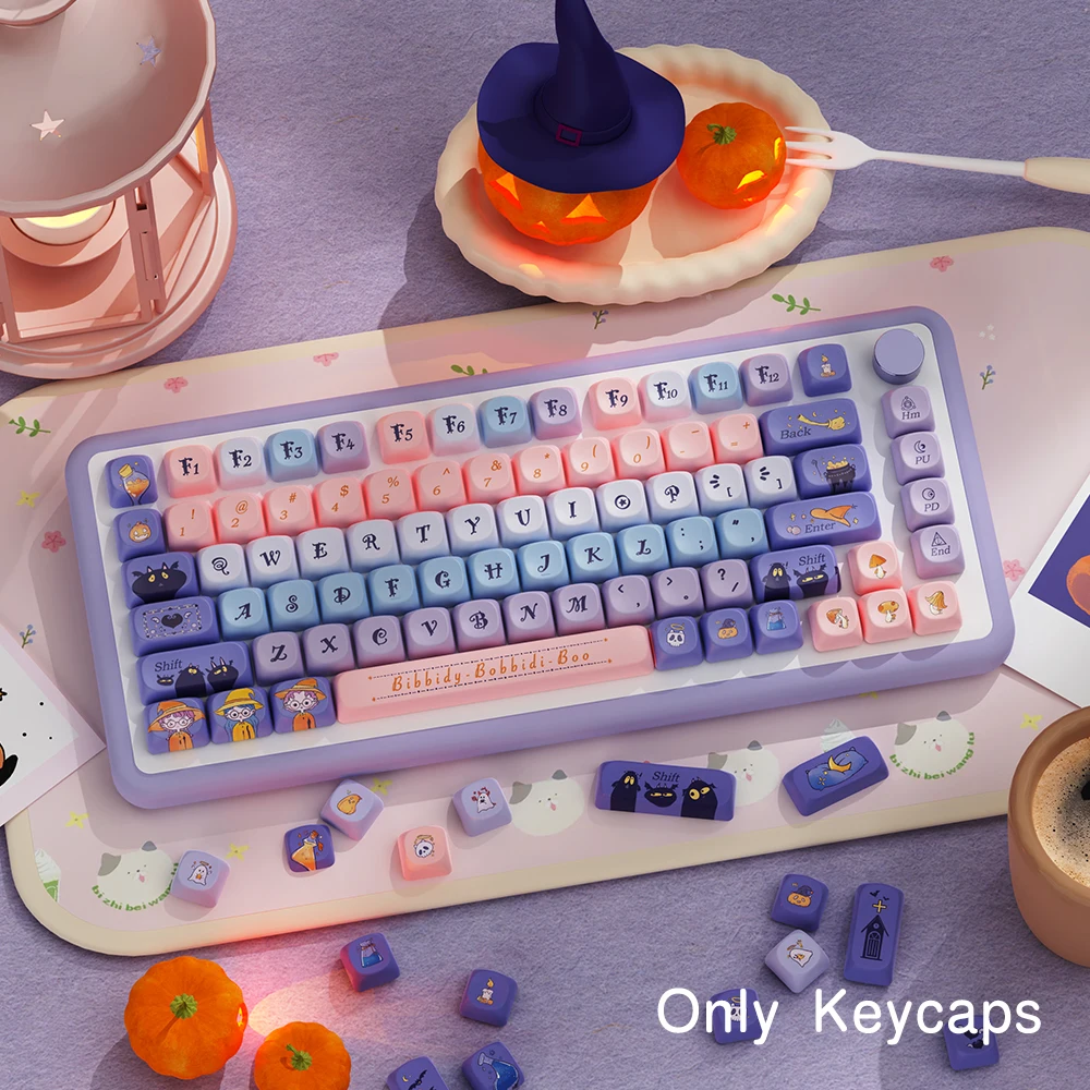 112 مفتاح MOA الملف الشخصي PBT Keycap ل الكرز Mx التبديل لوحة المفاتيح الميكانيكية أنيمي الكرتون كيكابس صبغ الفرعية MCA مفتاح قبعات الجمارك DIY بها بنفسك