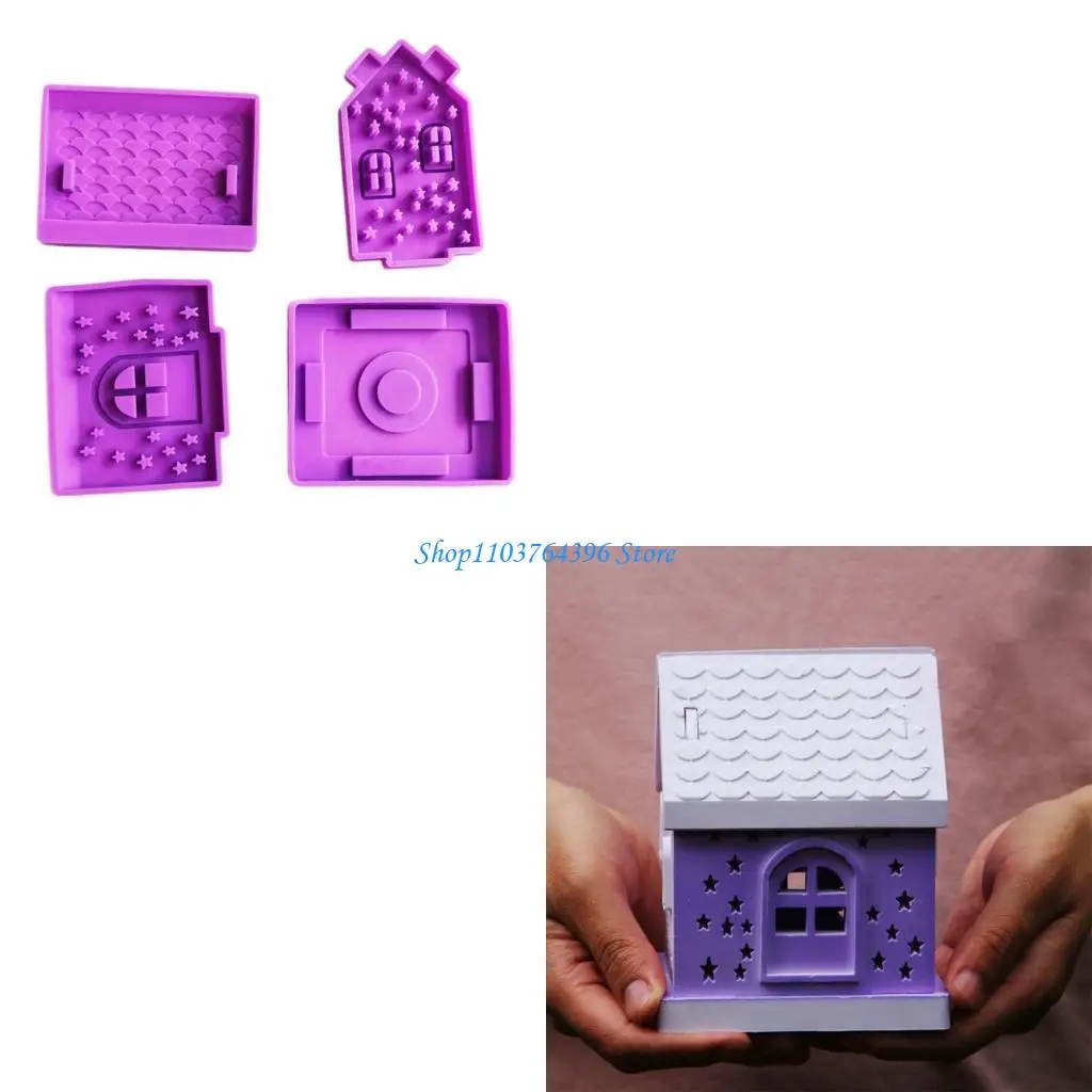 

Beautiful Stands Mold Silicone Mold for Crafting a Star Snow House