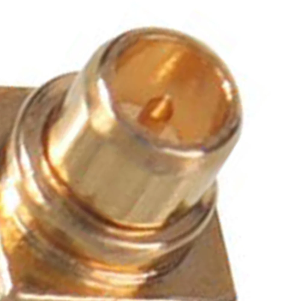 10 pcs Gold Plated MMCX-JE PCB Mount Connector for High Frequency Applications 50 Ohm Impedance from DC to 6GHz Stable Signal