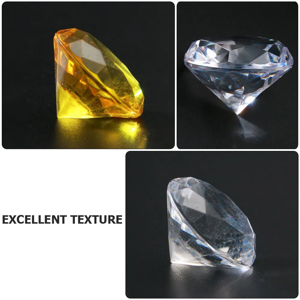 

200 шт. акриловых блестящих искусственных драгоценных камней для украшения ювелирных изделий, декора, детских сувениров и поделок