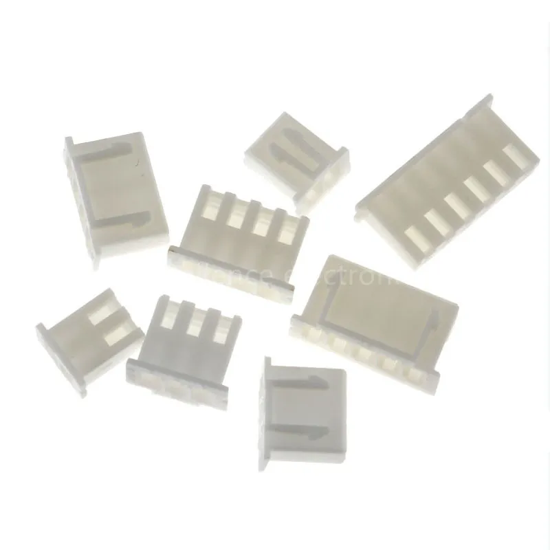 50pcs XH2.54-2P/3P/4P/5P/6P/7P/8P/9P/10P 2.54mm Connector Housing Case XH2.54