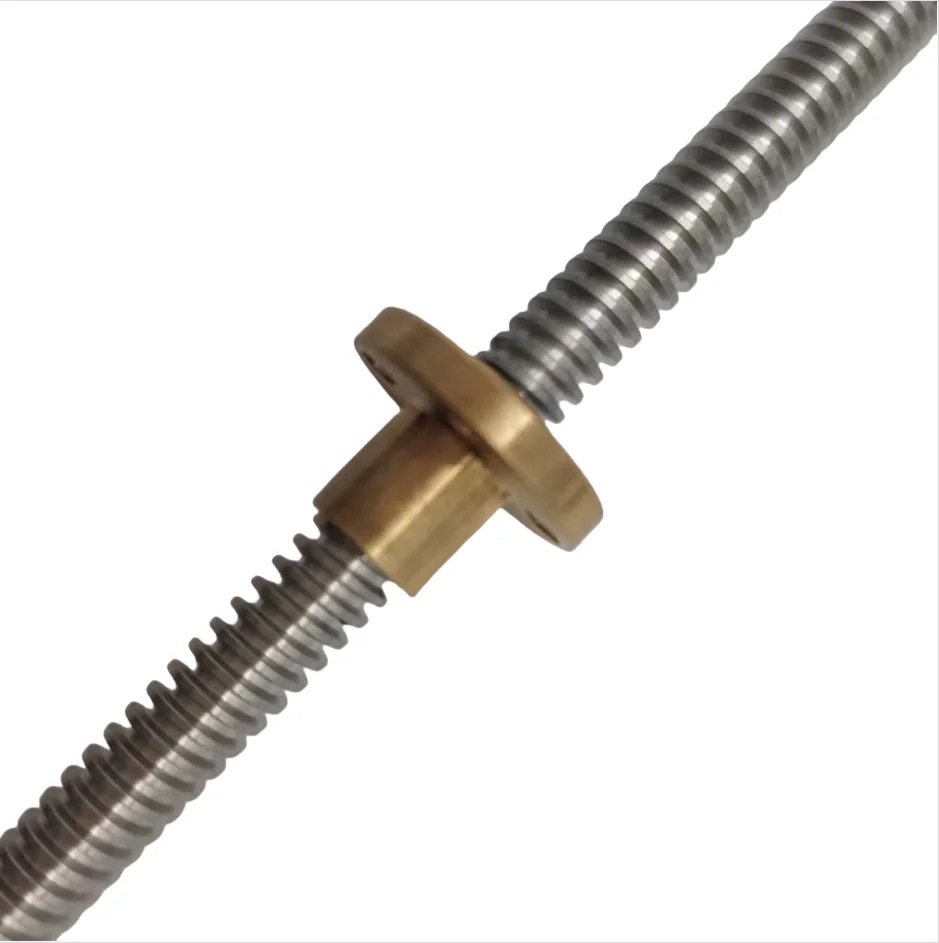High Speed T Type Lead Screw  Screw 8mm 10mm 12mm Trapezoidal Ball Screws for  Printer Cheap Factory Price