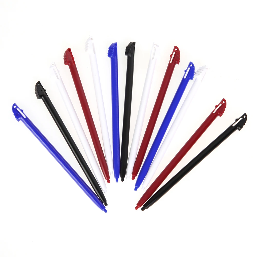 12pcs Stylus Pen Set Touch Screen Stylus Pen Multi Colors Replacement Touchscreen Stylus Pen Plastic for Nintendo 3DS N3DS XL LL