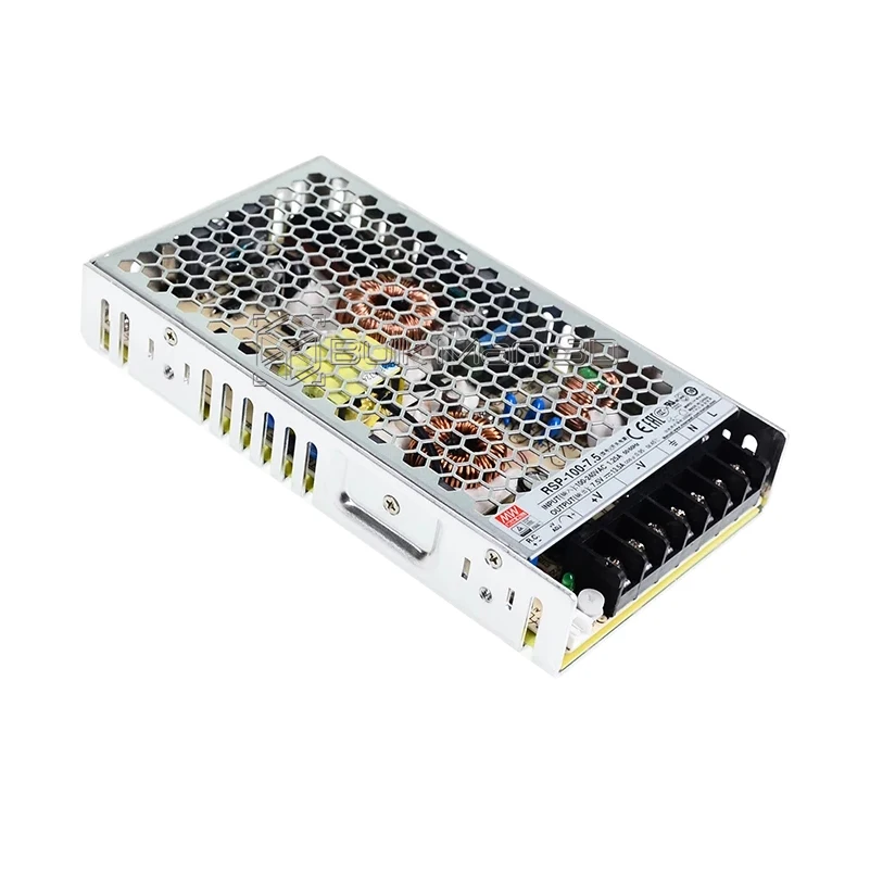 Meanwell RSP100 Chuyển Đổi Nguồn Điện 100W Đĩa Đơn Đầu Ra DC 3.3V 5V 7.5V 12V 13.5V 15V 24V 27V 48V Có Nghĩa Là Cũng MW RSP-100