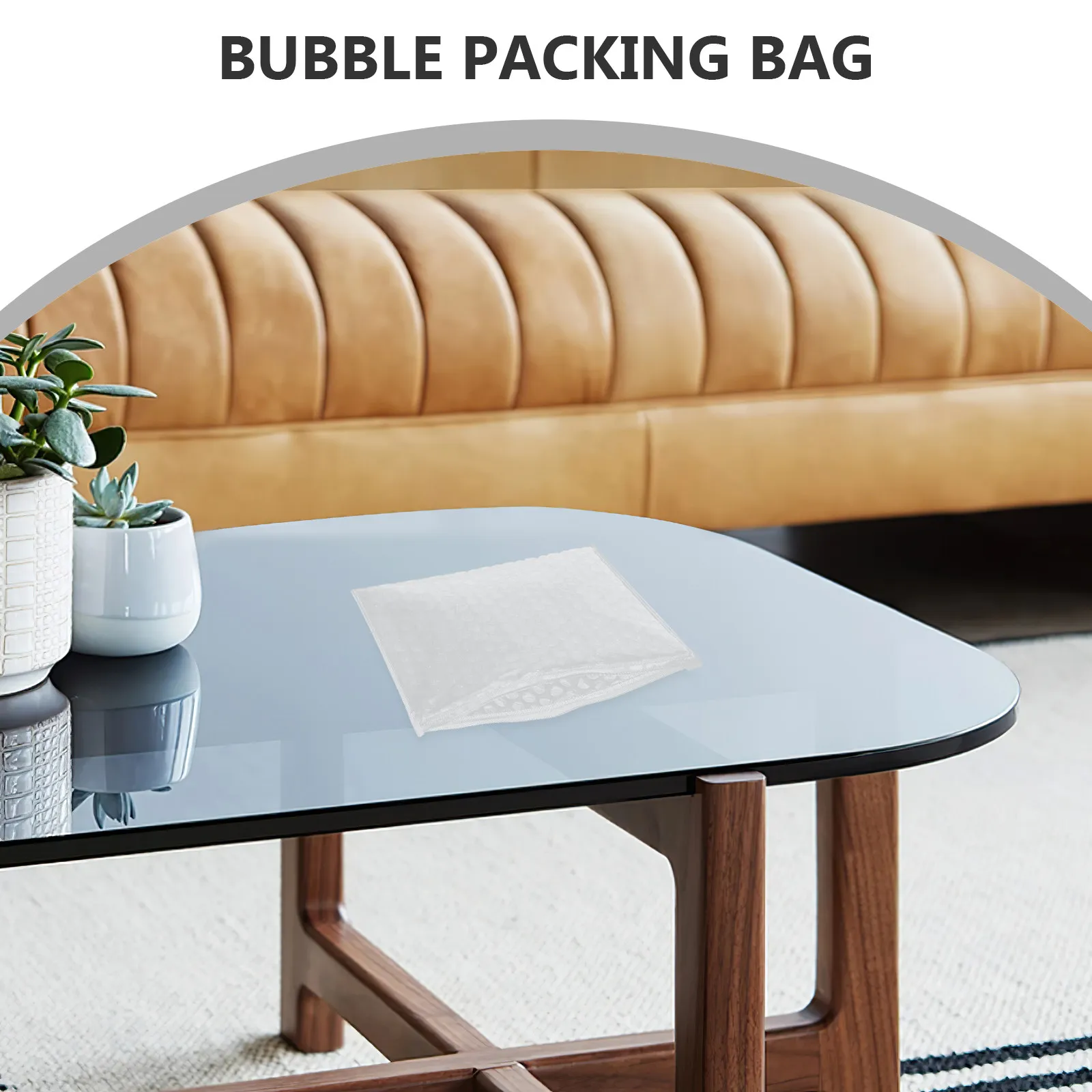 10Pcs Resistant Bubble Cushioning Protective Bags For For Shipping Resell Seal Transparent Window Pouches