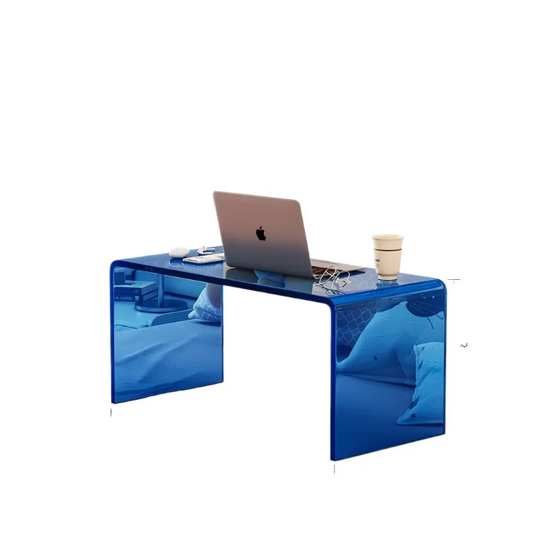 طاولة جانبية شفافة، أدراج مكتب أرضية على الطراز الياباني، أثاث عتبة النافذة متعدد الأغراض، حل توفير مساحة غرفة النوم