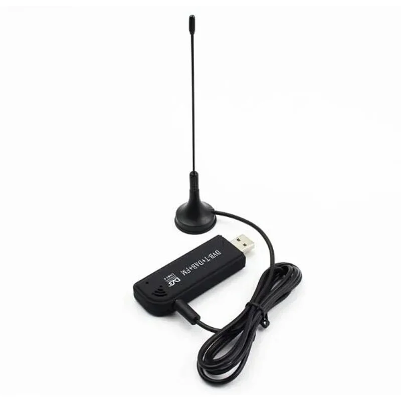 USB 2.0 Цифровой DVB-T SDR+DAB+FM HDTV ТВ-тюнер Приемник SDR TV Stick Dongle RTL2832U + FC0012 с тюнером с дистанционным управлением Регистратор