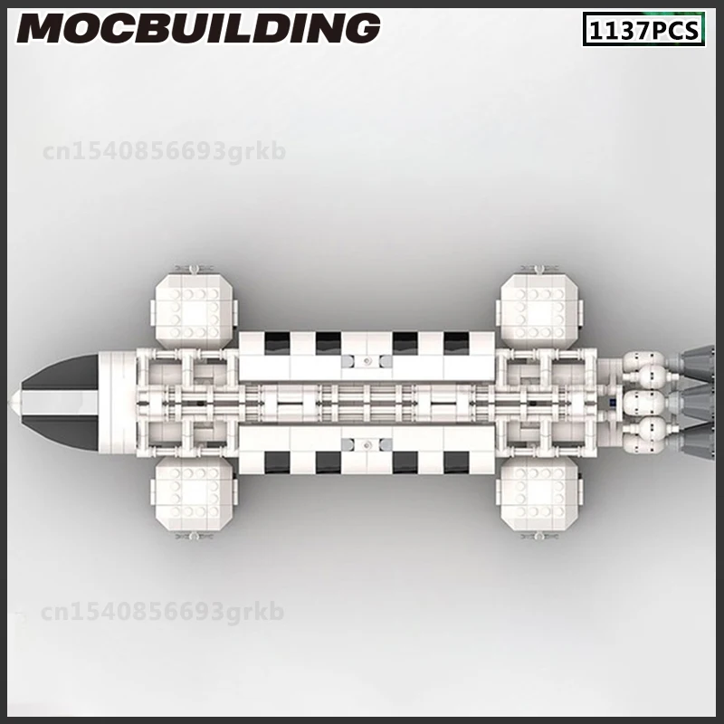 MOC Building Blocks Space 1999 Eagle Transporter Shuttle DIY Assemble Bricks Model Rocket Toys Christmas Gifts Birthday Present