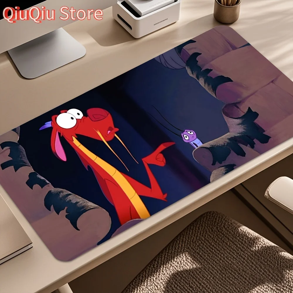 لوحة ماوس ديزني مولان وماوسو، قطعة واحدة كبيرة غير قابلة للانزلاق للألعاب والمكتب، هدية مثالية للهالوين/عيد الميلاد o #1