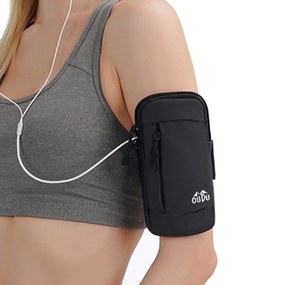 

Shoulder Belt Running Phone Arm Bag Waterproof Large Capacity Running Phone Holder Vertical Lightweight Armband Sports Phone Bag