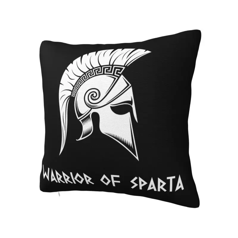 Warrior Of Sparta Pillow Case 45x45cm Decoration Nordic Spartan Cushions for Sofa Square Pillowcase