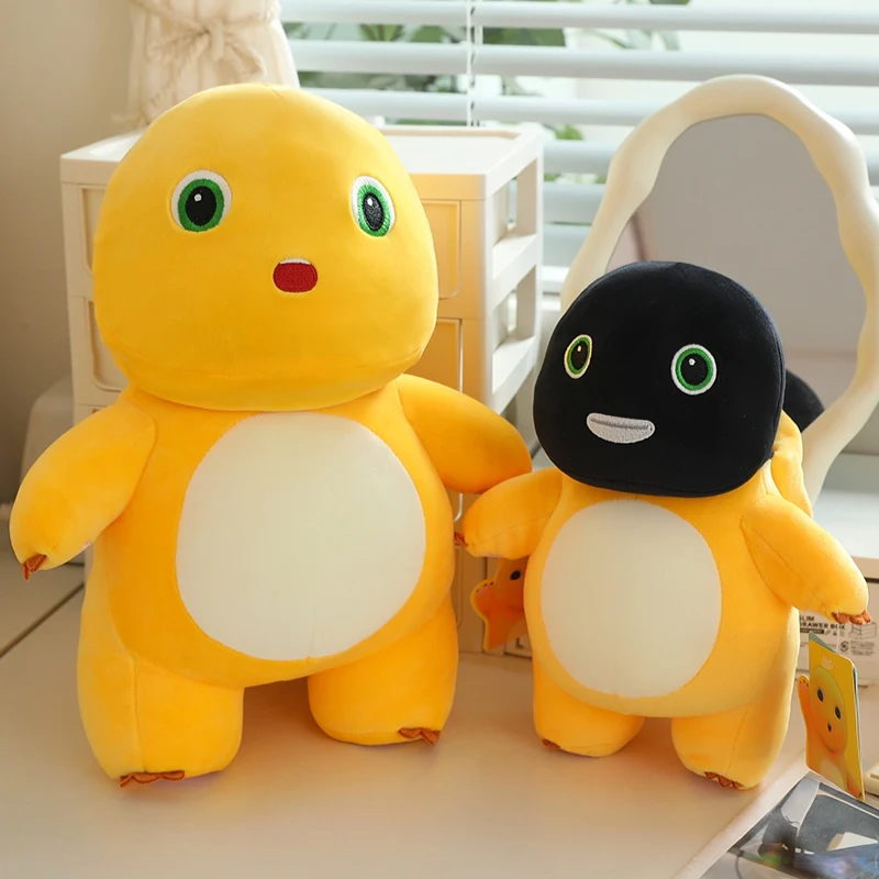 Rosto preto leite dragão pelúcia nailong animal boneca aplicar máscara facial brinquedo travesseiro almofada presente macio