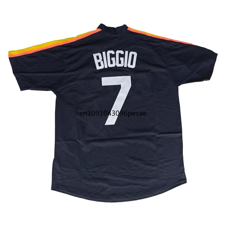 Craig Biggio Jersey 7 American Houston Retro Baseball Jerseys 34 Nolan Ryan Jersey All Stitched Us Mens M-XXXL