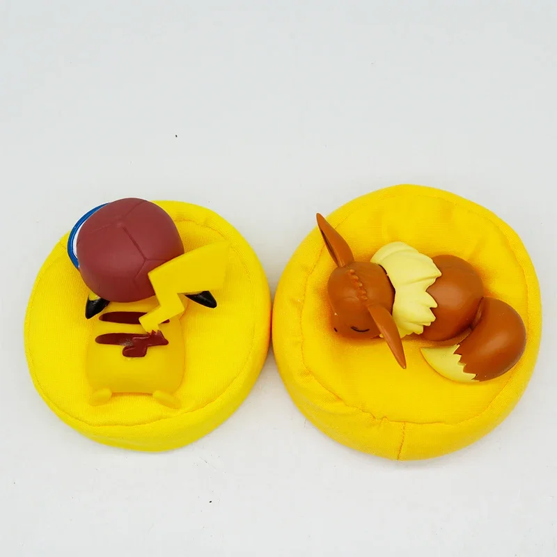 Anime Pokémon Blind Box Modellfigur 1-12 Stück Pikachu Schlaf-Serie Innenraumfigur Schlafende Position Spielzeug Geschenk für Freunde – Detail 9
