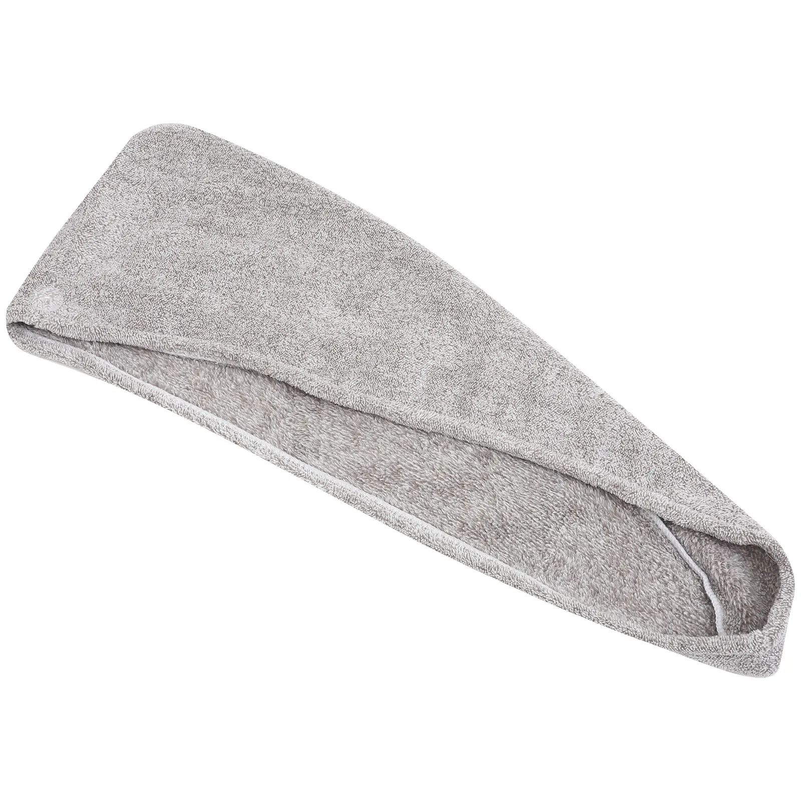 

1pcs Coral Fleece Shower Caps Reusable Hair Towel Wrap Quick Drying Bath Turban Large Size Bamboo Charcoal Color
