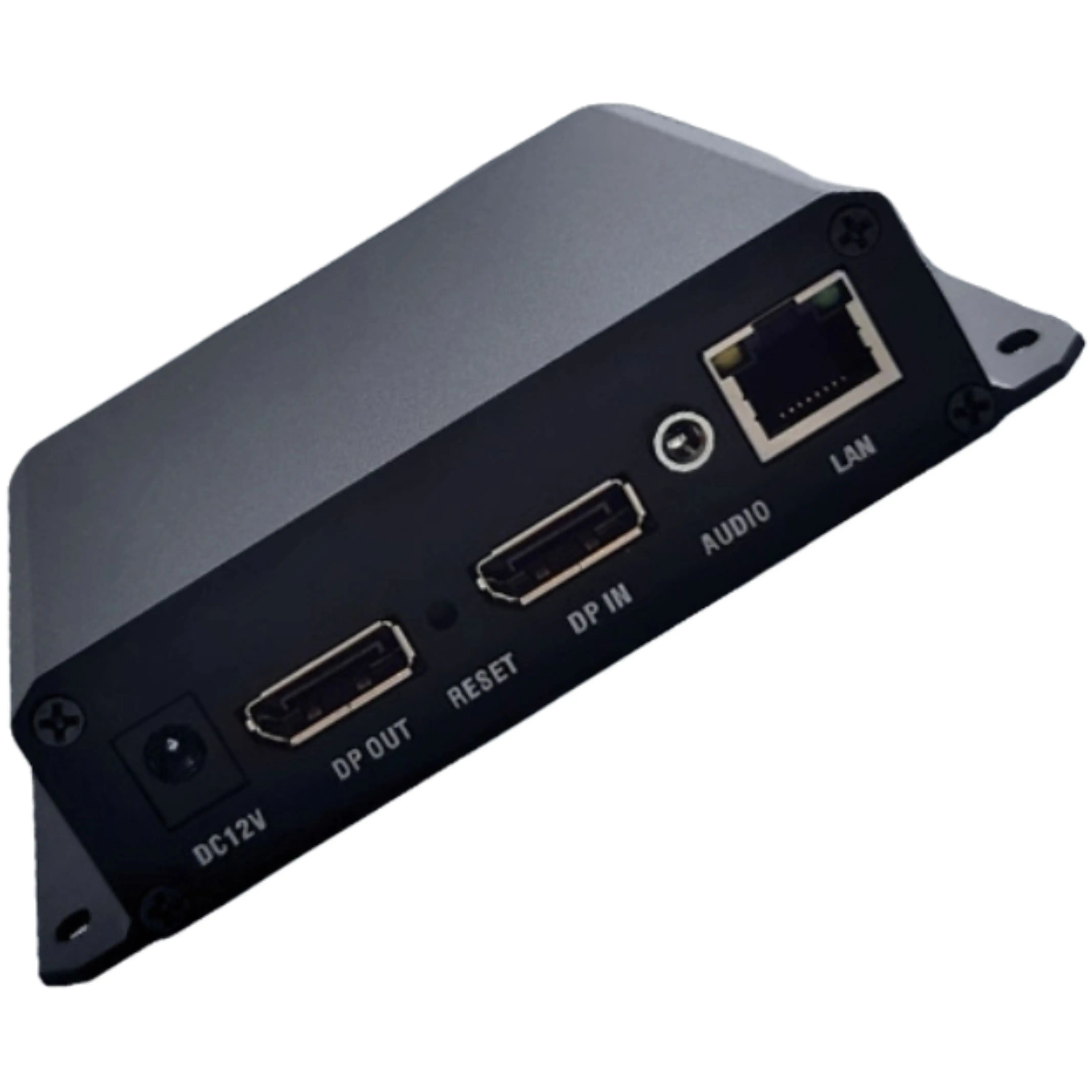 KUNUOMAGIC One Channel 4K DP IP Encoder H.265 Encoding Gaming Consoles Computers Metal Construction Live Streaming Ready