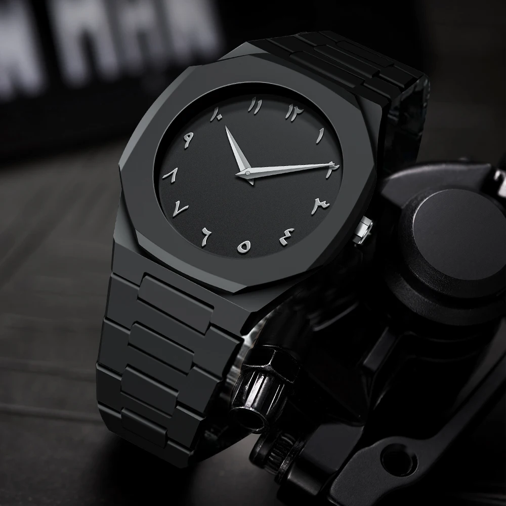 Men's Business Watches Fashion Classic Creative Plastic Watches Quartz Watches Black Waterproof Watches Hot Sale