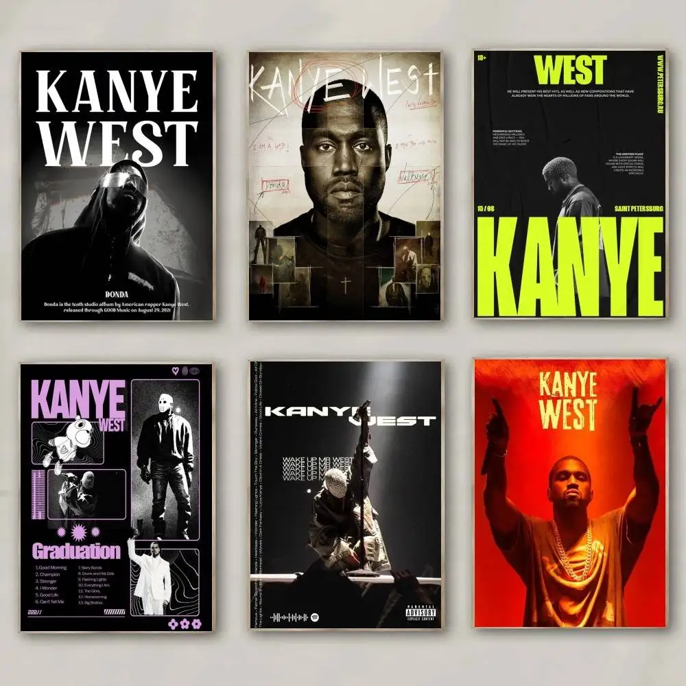 1Pc K-Kanye W-West … - image