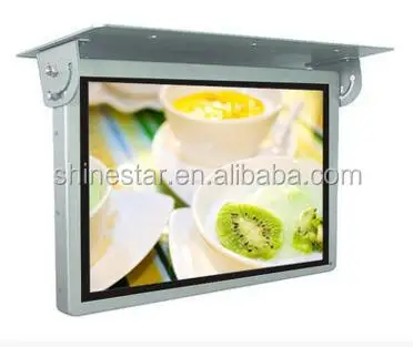 24 Inch coach TFT LED 3G 4G Signage Display Bus