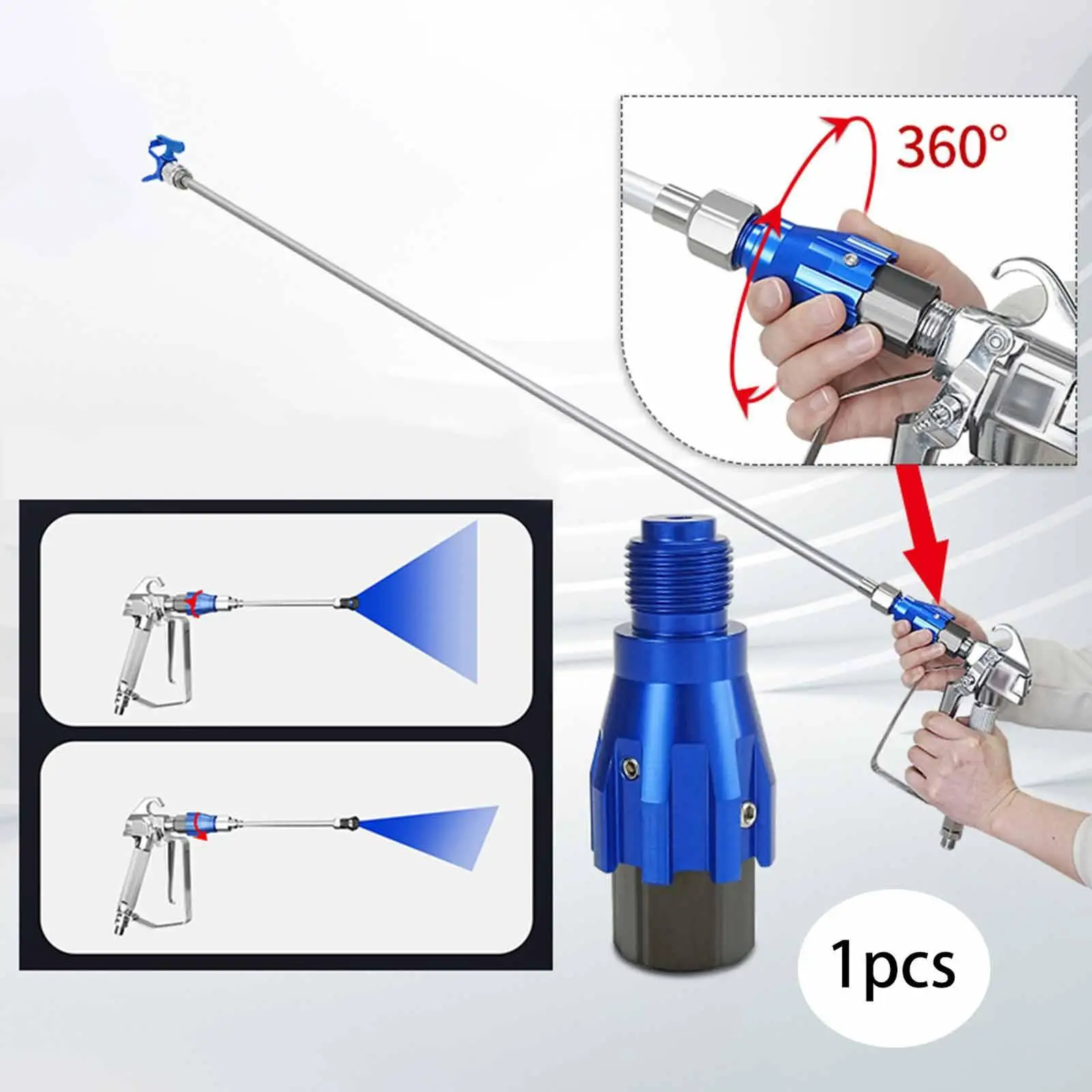 

Pressure Washer Tip Adjustable High Pressure Washer Nozzle Tip for Garden Car
