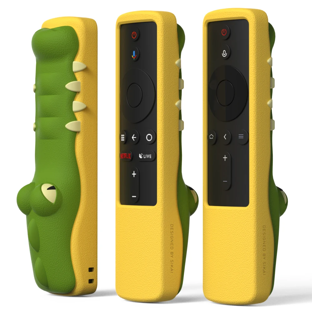 サイカイ-Xiaomi mi TV用シリコンケース,リモコン付き,耐衝撃性,Xiaomi 4 4a 4c用