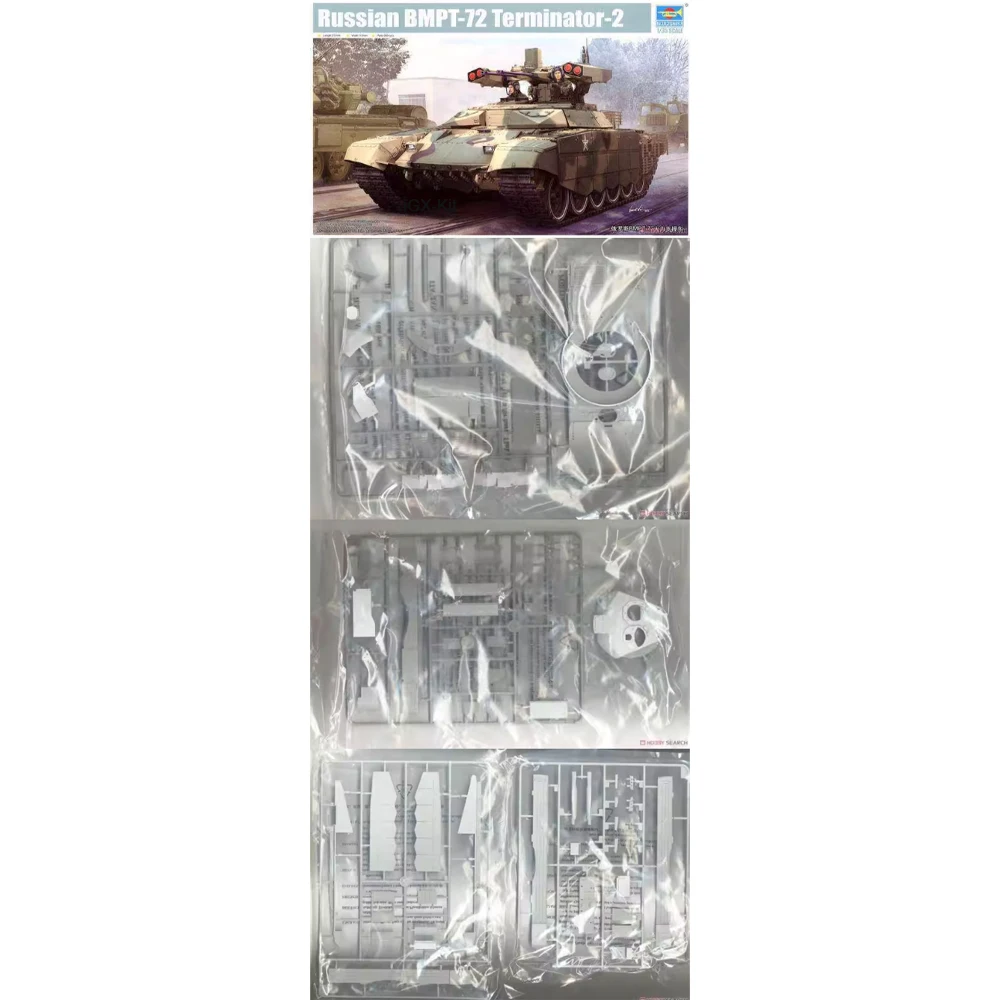 

Trumpeter 09515 1/35 Russian BMPT-72 Terminator-2 Fire Support Vehicle Military Assembly Plastic Gift Toy Model Building Kit