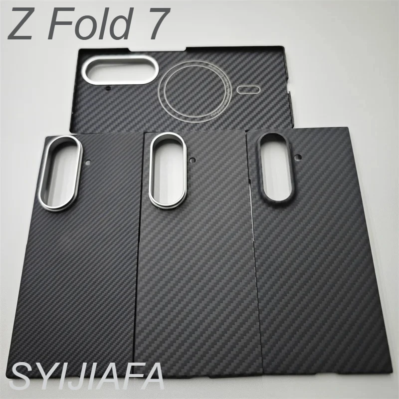 

Magnetic Case For Samsung Galaxy Z Fold 7 Aramid Carbon Fiber Case For Magsafe Case Shell Cover Mobile Phone Accessories